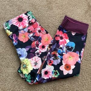 Floral leggings